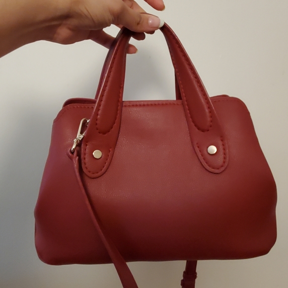 Zara maroon bag - Picture 1 of 10